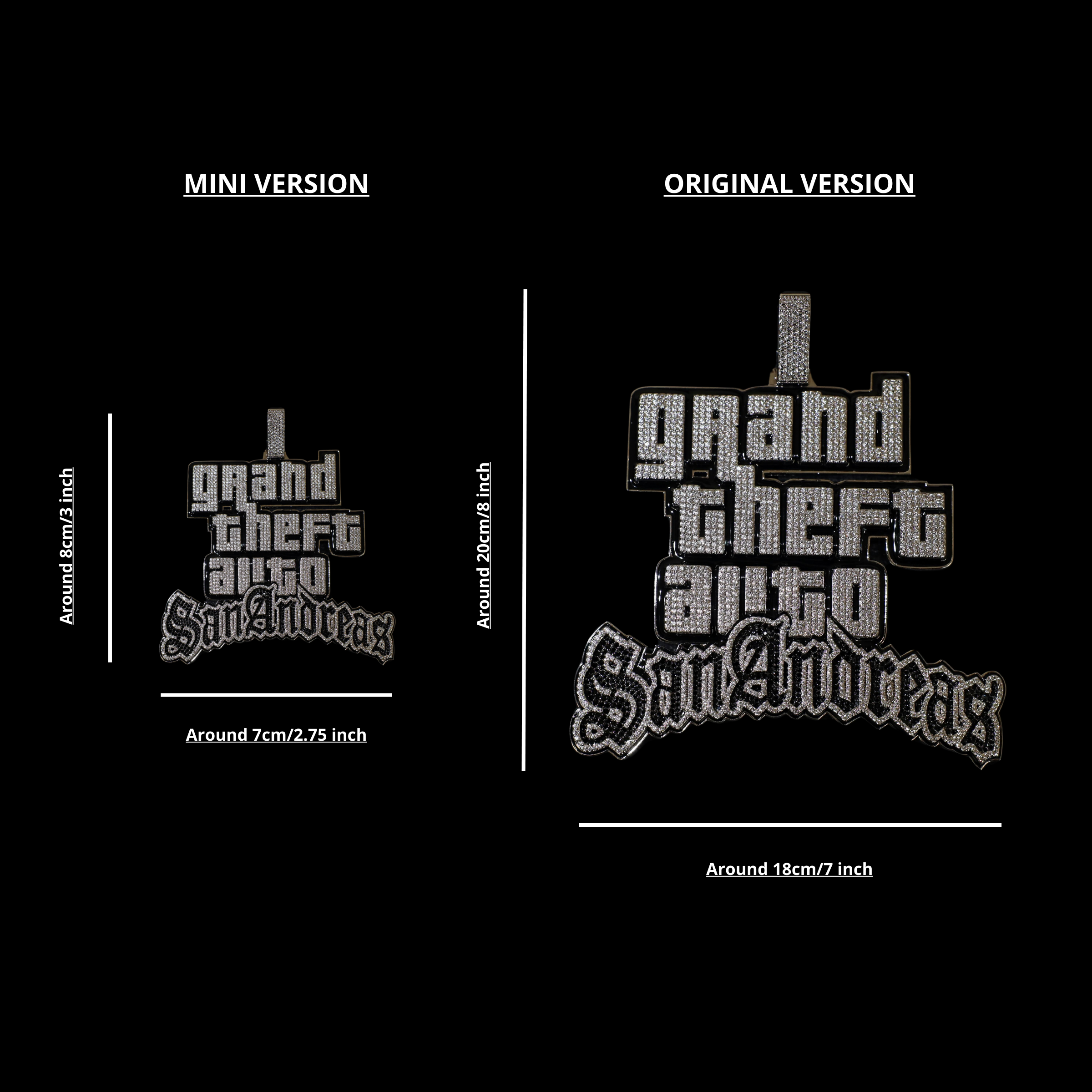 GTA PENDANT - SAN ANDREAS (Limited 100 pieces)