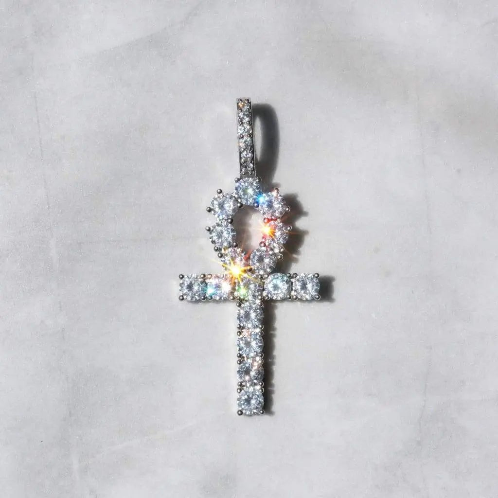 ANKH PENDANT - WHITE GOLD - SANTMEZ®