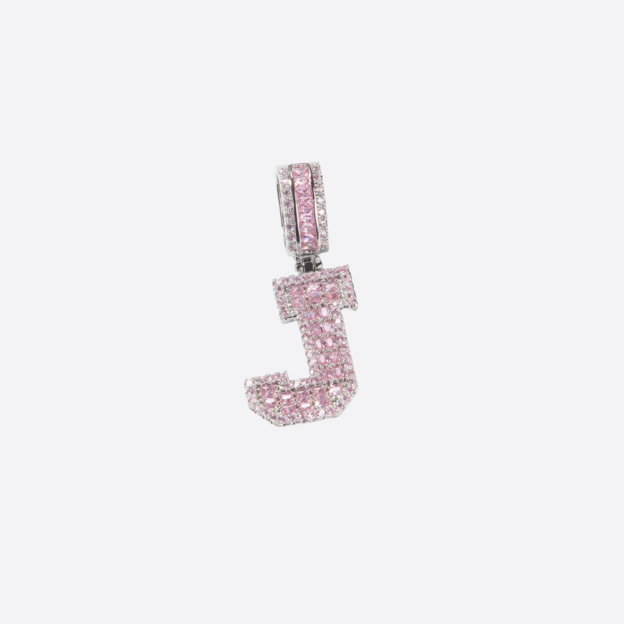 BAGUETTE FONT LETTER PENDANT - SANTMEZ®