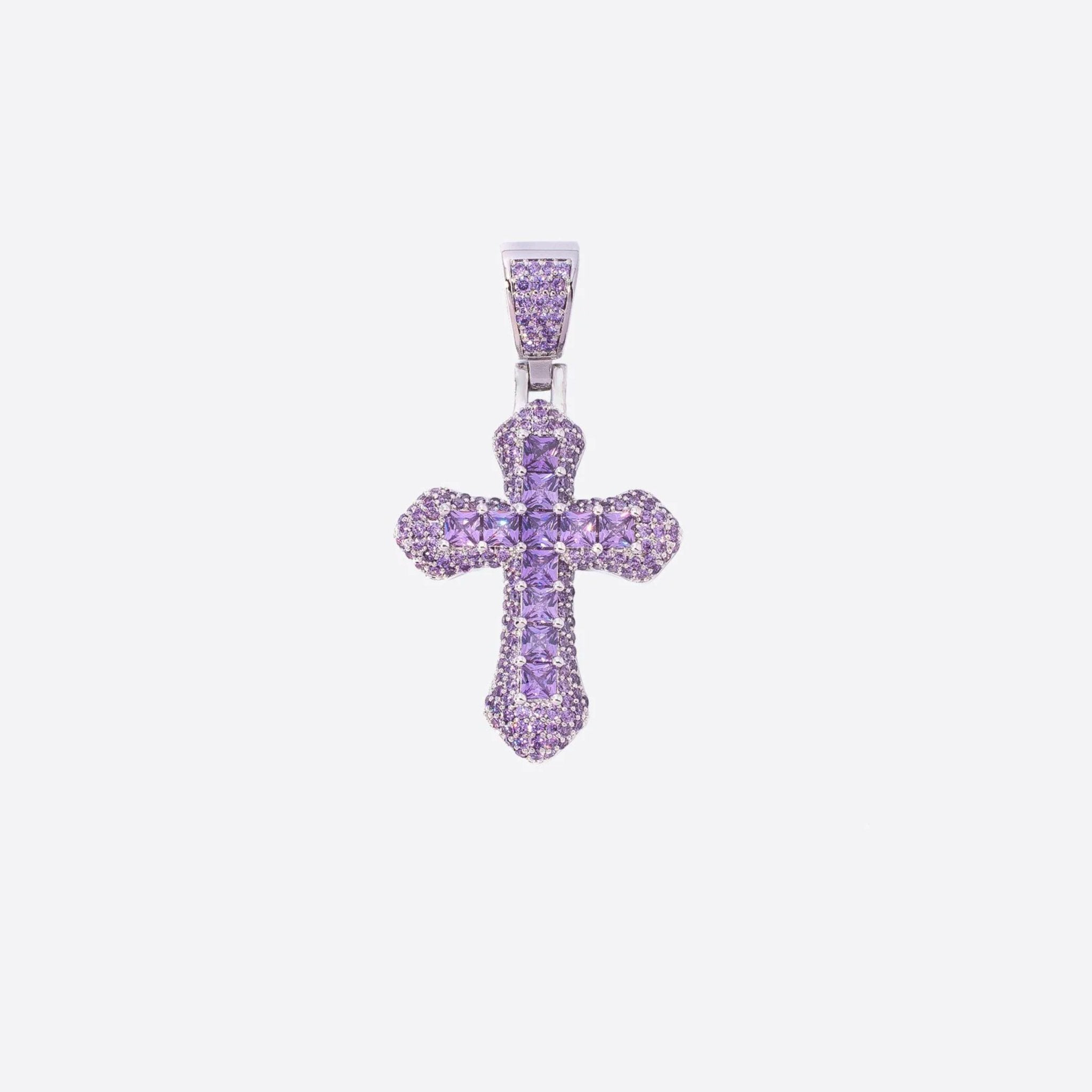 CROSS PENDANT - PURPLE - SANTMEZ®