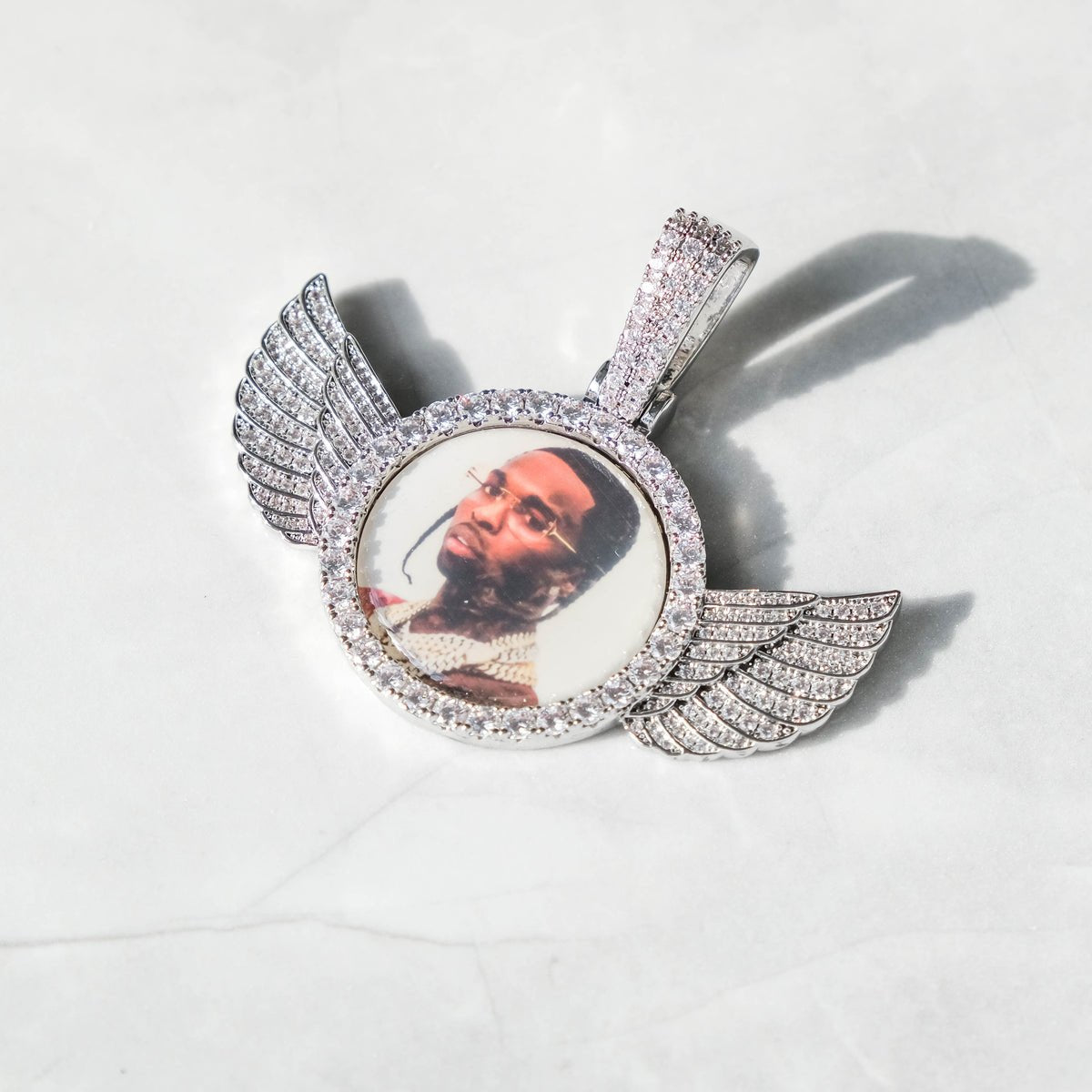 ICED WINGS CUSTOM PENDANT - SANTMEZ®