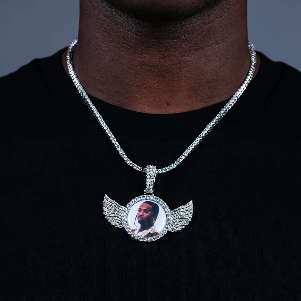 ICED WINGS CUSTOM PENDANT - SANTMEZ®