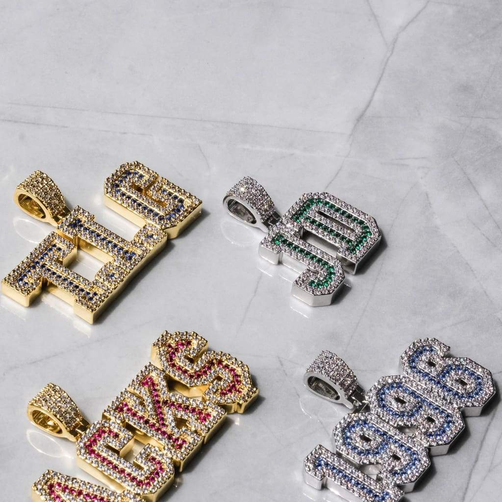 VARSITY LETTER CUSTOM PENDANT - SANTMEZ®